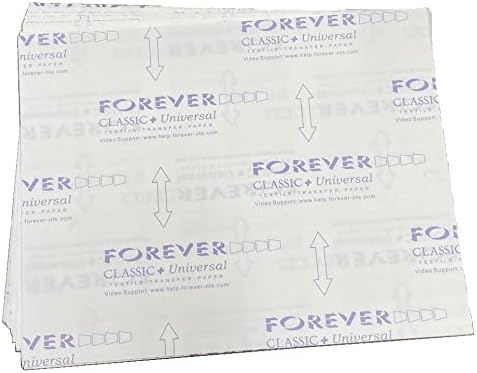 Forever Classic+ Universal Laser Heat Transfer Paper 11X17-10 Sheets