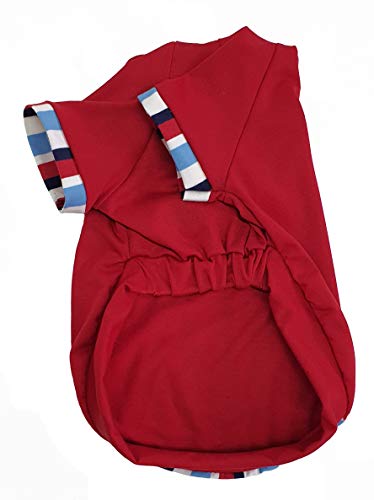 Pickorruchos Malha Navy Vermelho Para Cães - Tamanho 3