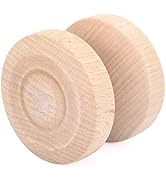 スピンギア 木製 ヨーヨー (おおきめ 無地) 園児も遊びやすい 日本産 色塗りや工作できる おもちゃ ころがし遊び