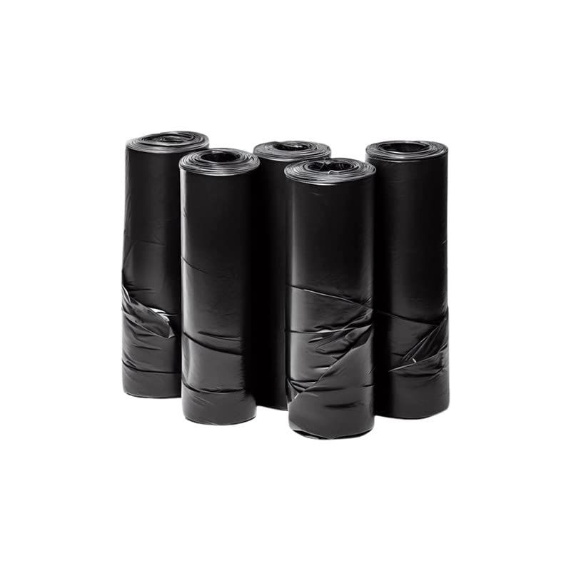 Aspect Black Bin Bags 100 Count Heavy Duty for Household Garbage Capacity 75L–Strong Black Refuse Sacks–Bin Liners for Everyday use, Office, Kitchen, Restaurant–Rubbish Garbage Bags(72x85cm)