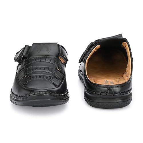 Image of Rising Wolf Men's Synthetic Leather Fisherman Sandals