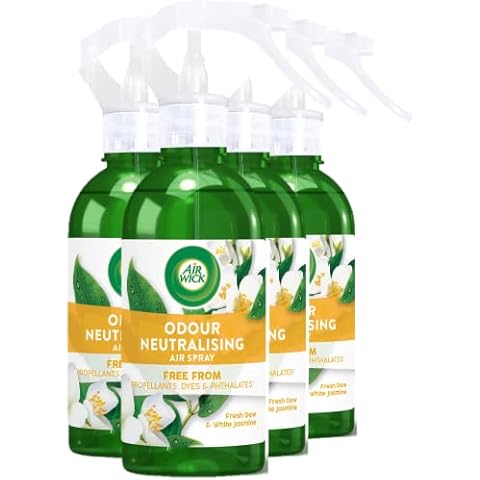 Air Wick White Dew and Jasmine Air Freshener Spray Cover