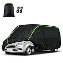 Auto Abdeckung Outdoor für Hyundai H-1 1998-2025, Auto Abdeckplane abdeckplanen Vollgarage SonnenbestäNdig, Kratzfest, Robust,Allwettereinsatz(Schwarz)