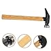 DOITOOL Wooden Handle Shoe Repairing Hammer Comfortable Grip Leatherworking Tool for Shoe Making and Repair