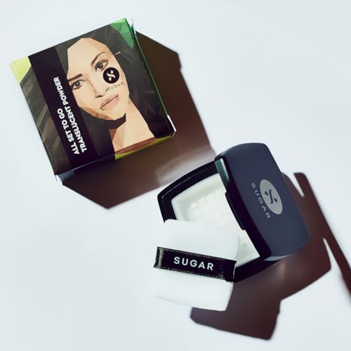 SUGAR Cosmetics All Set To Go Translucent Powder For Face | Setting Loose Powder For Face | Lightweight & Long Lasting | Matte Finish | Lasts Upto 8 Hrs | 7Gm, White - Image 6