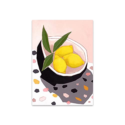 Lienzo de frutas nórdico para dar vida y color a tu comedor 3