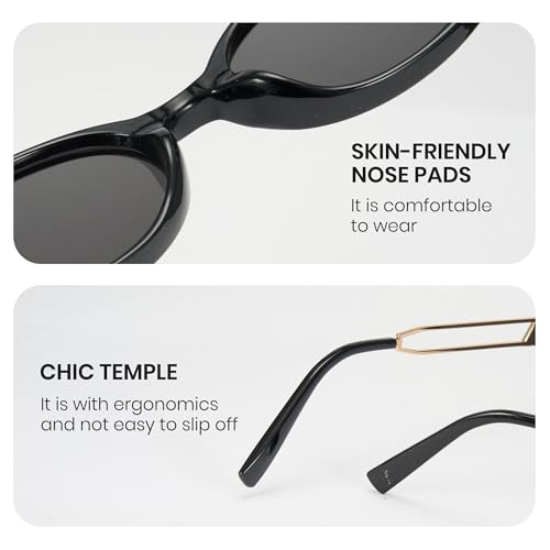 Cyxus Sunglasses for Women Men Trendy Sunglasses UV Protection for Outdoor 12462