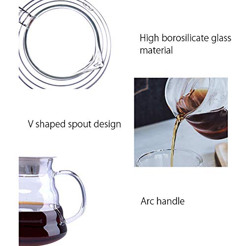 Tinton Life Reusable Metal Pour Over Coffee Dripper Stand（Bronze）Circinate Shaped With Drip Pot And Coffee Filter Dripper #TOP1