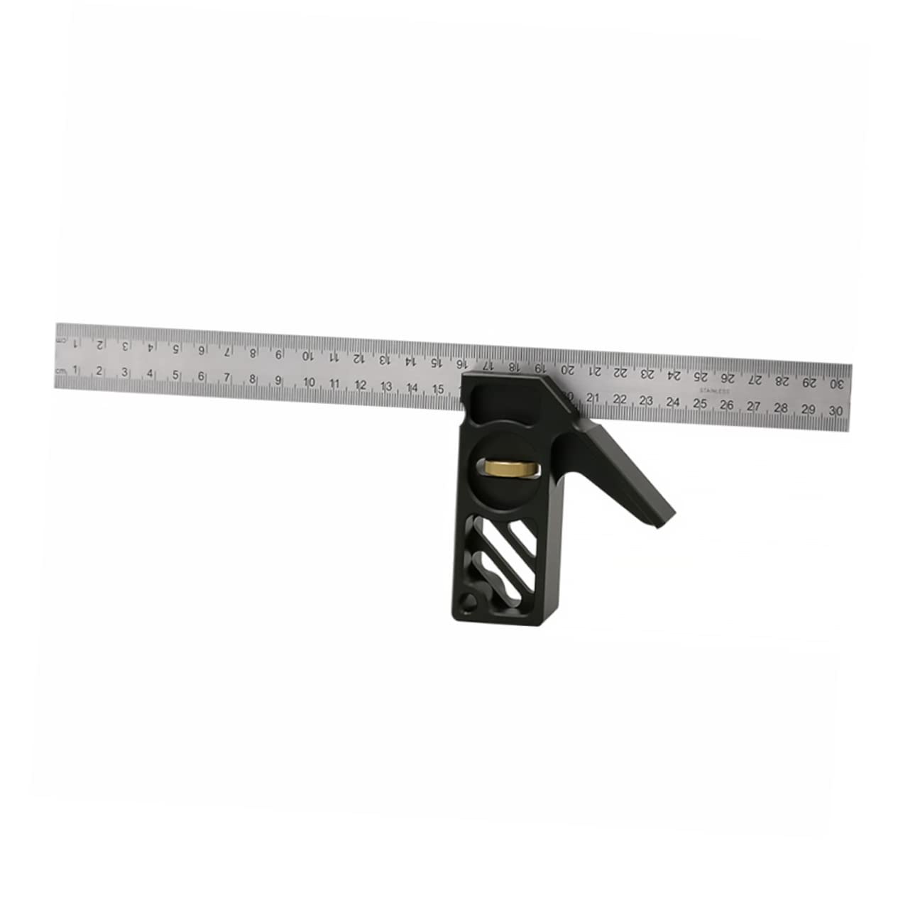 Mipcase Woodworking Tool Angle Ruler Limiter Combinations Square Ruler for Carpentry