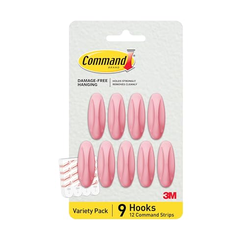 Image of Command Medium Designer Hooks, 9 Hooks, 12 Strips