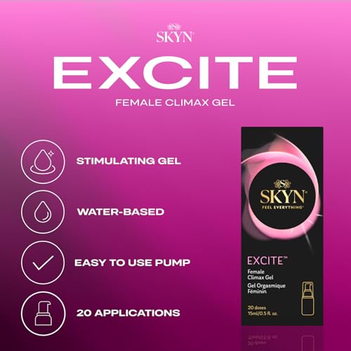 SKYN EXCITE Female Sexual Stimulating Gel, 0.5 Ounce - Image 5