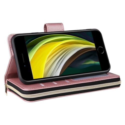 Coque portefeuille iPhone 6S anti-choc avec vitre de protection - 3