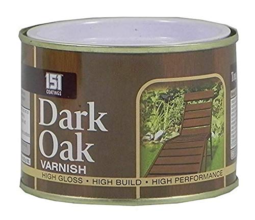 SDMAX 151 Coatings Paint Primer Metallic Gloss Matt 180ml, Non-drip Gloss Paints, Hard Drying, Hard Built, And High Performance (Dark Oak Varnish)