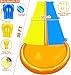 30 Ft Extra Long Slip Water Slide with Sprinkler, Heavy Duty Lawn Water Slide for Kids Adults, Double Lane Water Slide with 2 Bodyboards, Backyard Lawn Summer Outdoor Water Toys for Water Party Play