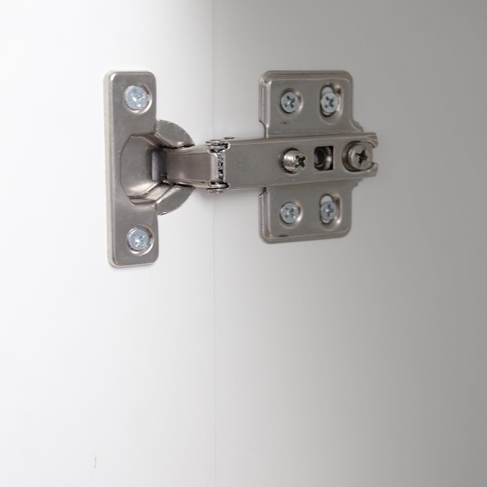 Box and beyond - Meuble sous Lavabo - 80 x 40 x 80 cm - Bois Blanc - 2 Portes - Salle de Bain, Lavabo, Evier, Vasque - Style Moderne