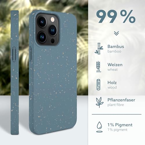 Coque iPhone 15 Pro Max ONEFLOW Sama Sama sans plastique anti rayure couleur pétrole durable - 3