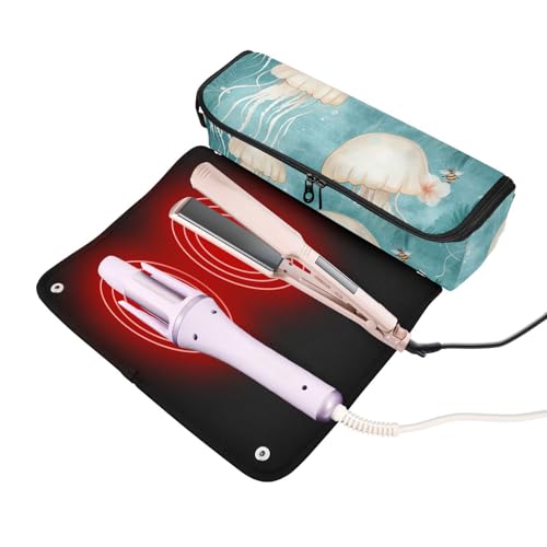 Estuche de viaje 2 en 1 y Tapete resistente al calor miniatura 2