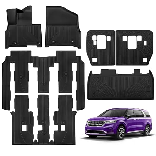 Kia Carnival MPV Floor Mats Full Set 2025