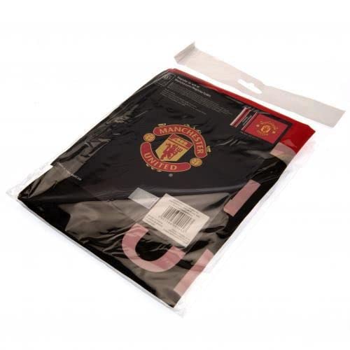 Drapeau Manchester United FC – Grand Format 152x91 Cm, œillets Métalliques, Licence Officielle
