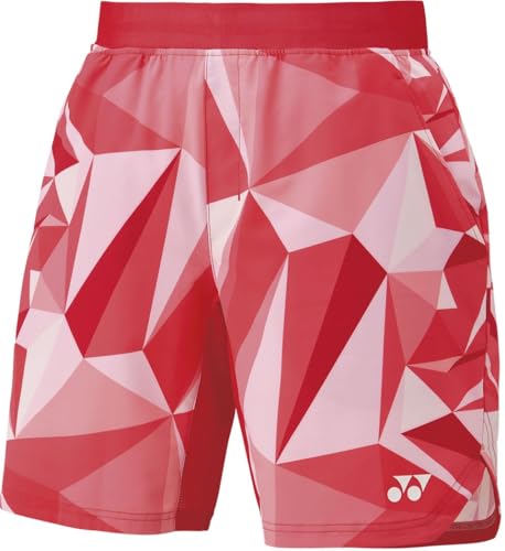 Amazon | [ヨネックス] ユニハーフパンツ 15195 タンゴレッド(587) SS