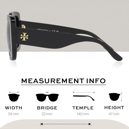 Tory Burch TY7179U BUTTERFLY Shape Sunglasses with eSHADES Luxury Eyewear kit Bundle4