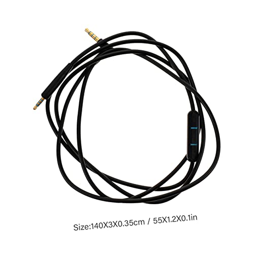 Cable de audio de repuesto QC25i Uonlytech resistente a tirones para evitar cortes de sonido 5