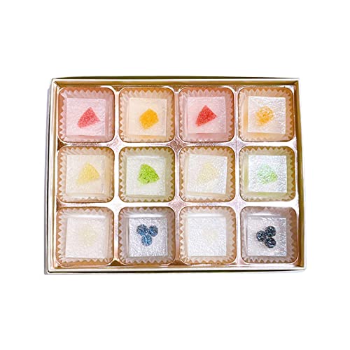 お歳暮 御歳暮 クリスマス ギフト 琥珀糖Okada フリュイコレクション 12個入のサムネイル