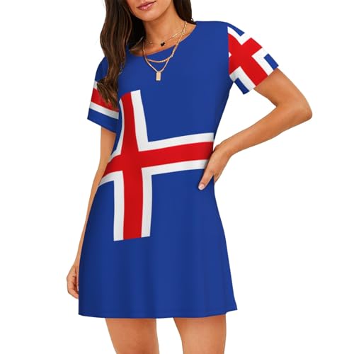 Chemise de nuit Islande légère pour des soirées cocooning fraîches et douces