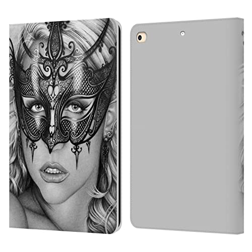 Étui portefeuille iPad 9.7 Sarah Richter Dame De Venise en cuir