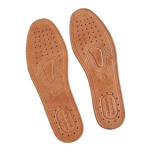 1 par de plantillas para zapatos de hombre, cómodas y casuales, suela plana (EU37)