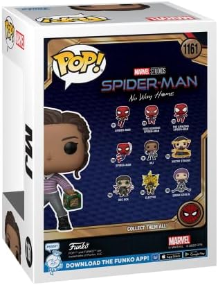 Funko Pop Marvel: Spider Man: No Way Home S3 - MJ w/Box Funko Pop Marvel: Spider Man: No Way Home S3 - MJ w/Box | Pop Spiderman | 3 Funko Pop Marvel: Spider Man: No Way Home S3 - MJ w/Box | Pop Spiderman