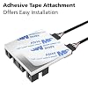 Akasa Internal 1-to-4 USB 2.0 Splitter Hub Cable | Expands a USB 2.0 9-pin header to 4 headers | Includes Adhesive Tape | 30cm | AK-CBUB64-30BK