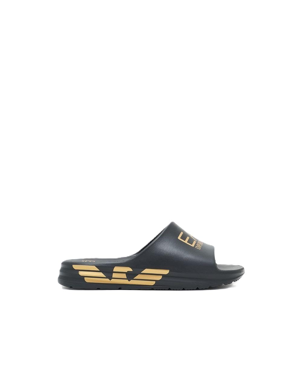 EA7 Slipper uomo Emporio Armani black/gold US26EA12 7X000356 AF18618 MC021