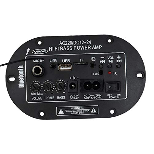 25W Digitalverstärker HiFi-Verstärker Endstufe Stereo-Audioverstärker mit Bluetooth für Home und Auto KFZ