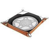 ➤ Almacenamiento: esta elegante bandeja se coloca a la perfección en cualquier mesita de noche, armario de entrada, escritorio, aparador, mostrador, estantería o parte superior del inodoro. Los colores elegantes permiten que coincida con muchas estéticas diferentes.