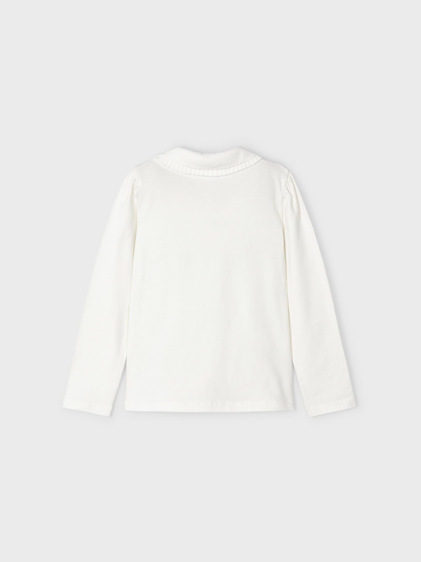 Mayoral Polo m/l Basica per Bambine e Ragazze Ecru-argen