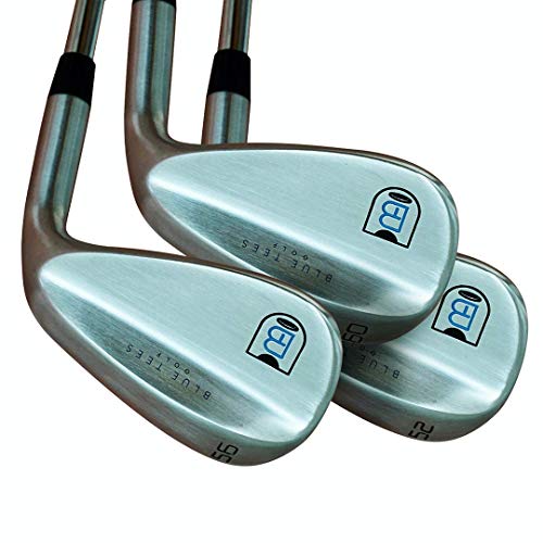 Blue Tees Golf 52, 56, 60 Wedge Set, Premium Golf Wedges, Lob Wedge