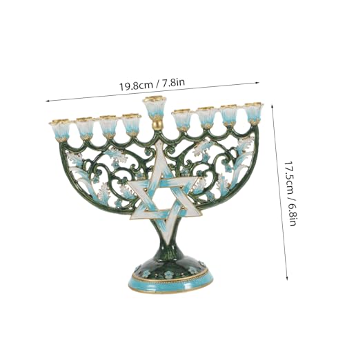Chandelier multi-fentes pour bougies piliers et centre de table convivial