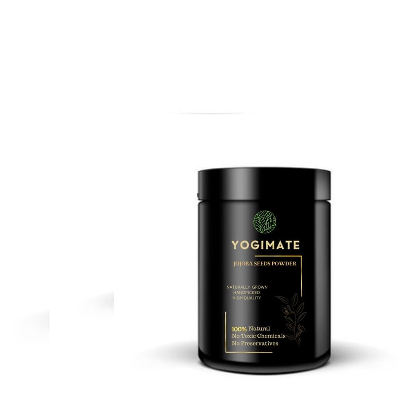 YOGIMATE Jojoba Seeds Powder - Good for Skin & Hair - Pure & Natural (1 KG)