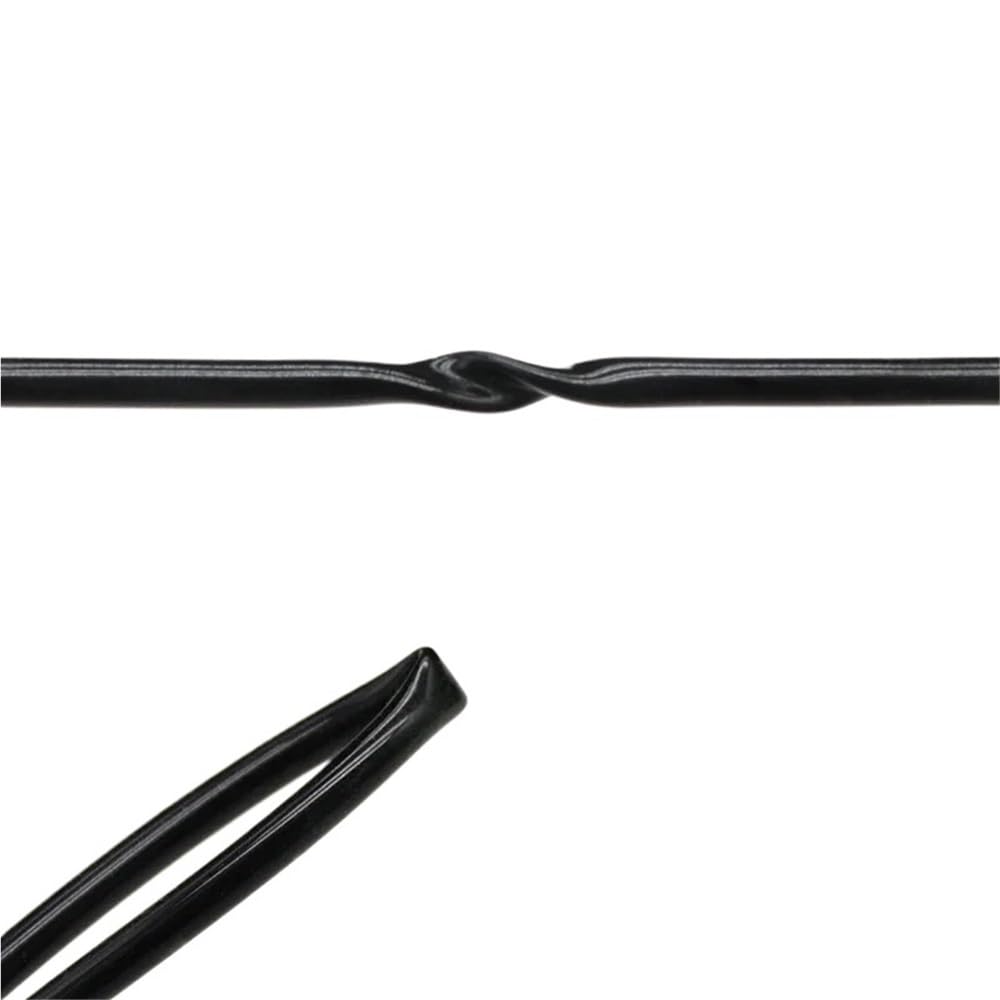 Manguera de silicona flexible, manguera de goma de silicona negra, longitud de tubo de silicona flexible de 1/5/10 metros, diámetro interior de 0,5 mm a 32 mm, tubo de refrigeración al vacío 1 unidad