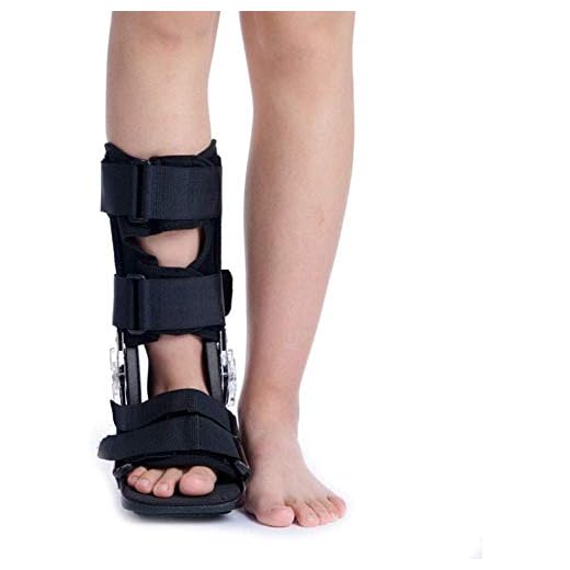 Achilles Tendon stövlar, fraktur fotled fot stabilisator start for fraktur återhämtning, skydd och läkning efter fot eller fotledskador (storlek: medium) (Size : L)