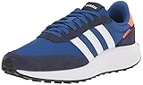 adidas Men's 70s Running Shoe, Team Royal Blue/White/Impact Orange, 10.5