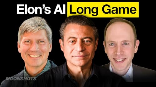 『AI Insiders Reveal Elon Musk's Master Plan to Win AI w/ Dave Blundin & Alex Wissner-Gross | EP #192』のカバーアート