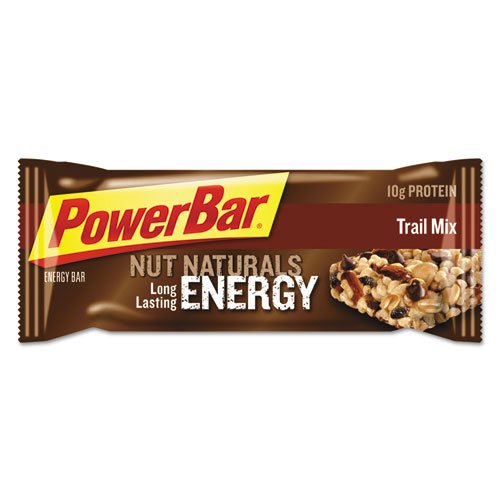 PowerBar PowerBar, Trail Mix, Individually Wrapped, 15 Bars/Box
