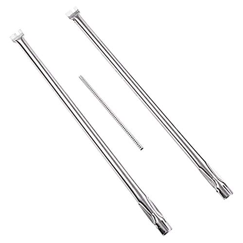 Gassaf Burner Tube Set Replacement For Weber 7507, Spirit S-200, S-210, E-200, E-210, Spirit 500, Spirit 500Lx, Genesis Silver A Grill Parts, 27 Inch 304 Stainless Steel Gas Grill Burner Tube Kit #TOP3