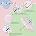 Gxybb Clear Bubble Umbrella,Large Rainproof Canopy,Clear Umbrellas for Rain Adult,Umbrellas for Rain,Perfect for Weddings, Graduation and Outdoor Events - Automatic Open (Pink-Edged)