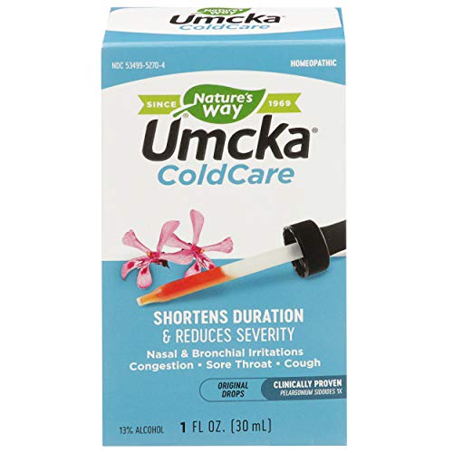 Natures Way, Umcka Cold Care Drops Original, 1 Fl Oz #TOP28