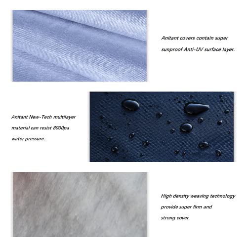 Anitant Waterproof Car Cover，Carpa Para Carro，Small Car Cover，Car Covers For Automobiles All Weather Waterproof，Full Exterior Covers Rain Uv Protection Inner Cotton，Fit All Sedan 178" To 186" #TOP5