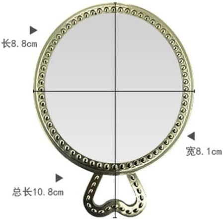Embossed Portable Hand-held Makeup Small Metal image 2