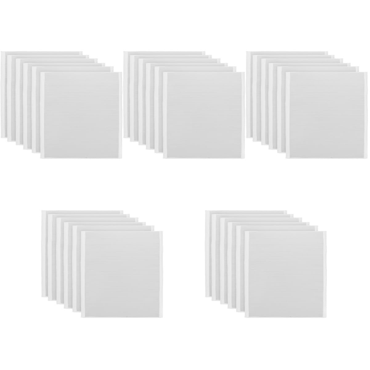 NUOBESTY 5 Sets Selbstklebende Schaumstoffplatten Auf Rollen Doppelseitiges Klebeband Selbstklebende Schaumstoffstreifen Zum Basteln Von Karten Und Dekorationen 6 Blätter * 5